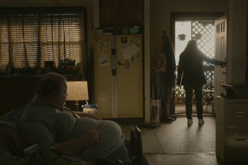 Una scena di The Whale