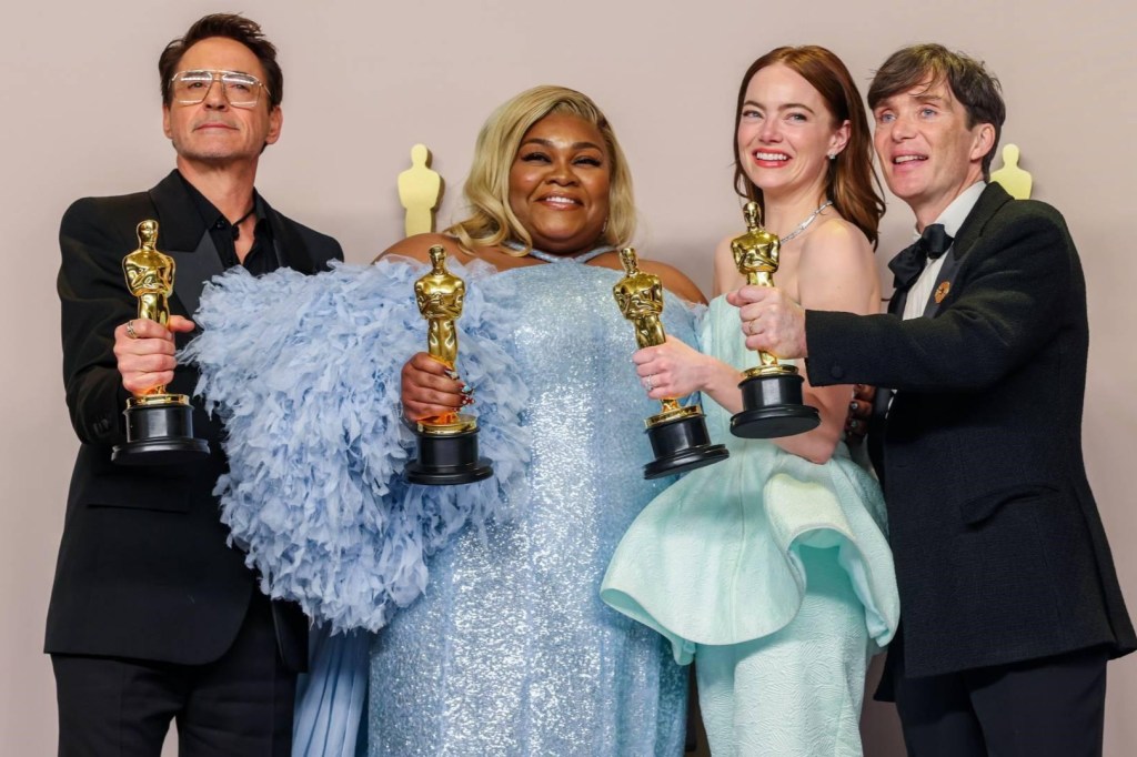 Oscar 2024, tutti i vincitori. ‘Oppenheimer’ trionfa